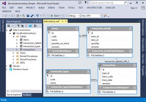 Aplikasi Inventory Sederhana - Data Access Layer